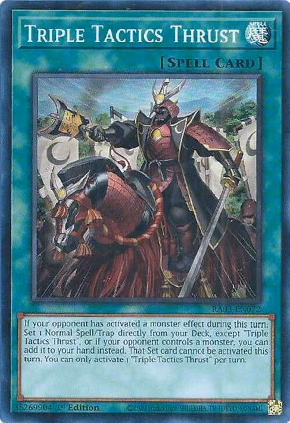 Triple Tactics Thrust